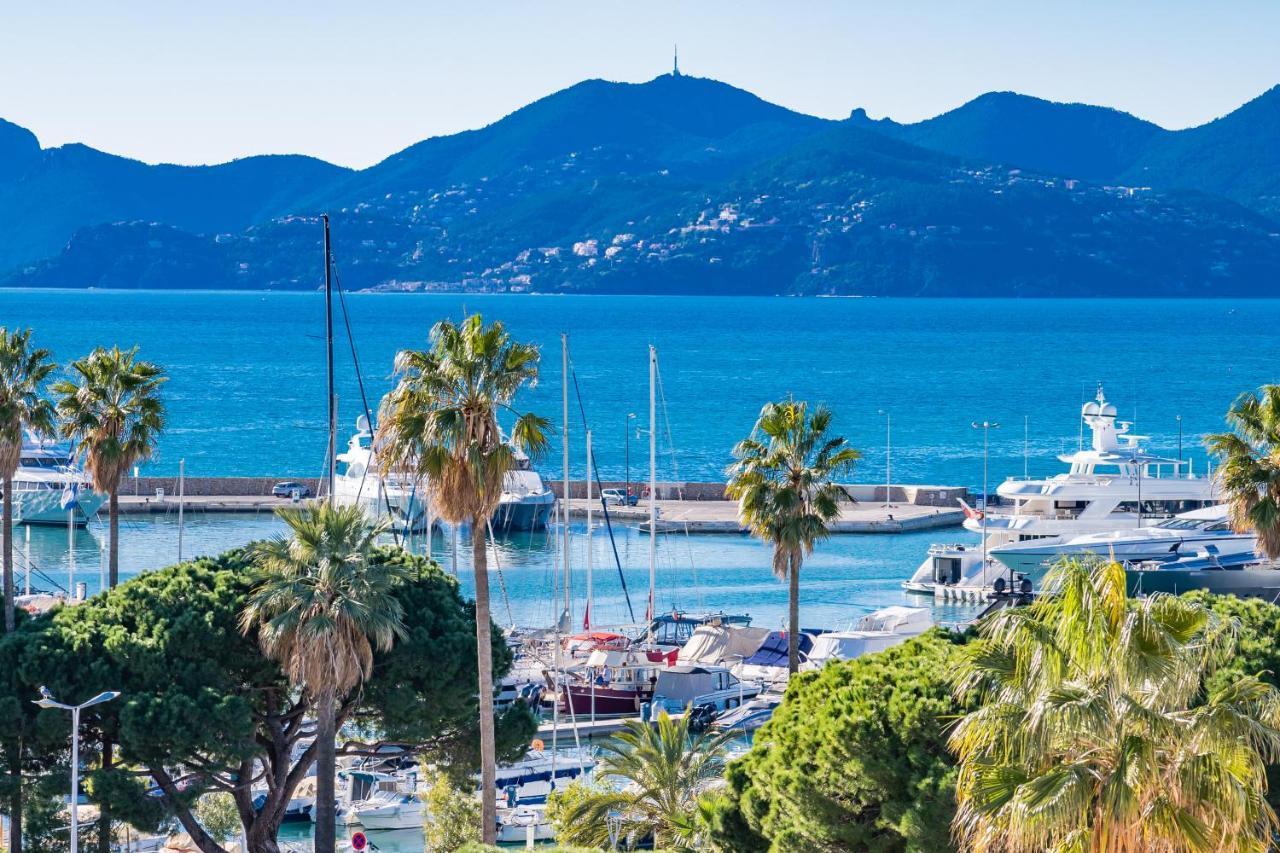Palm Beach- Free Wifi- Parking- Sea View Cannes Exterior foto