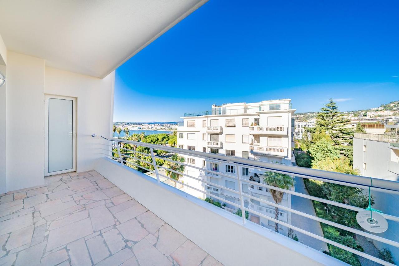 Palm Beach- Free Wifi- Parking- Sea View Apartamento Cannes Exterior foto