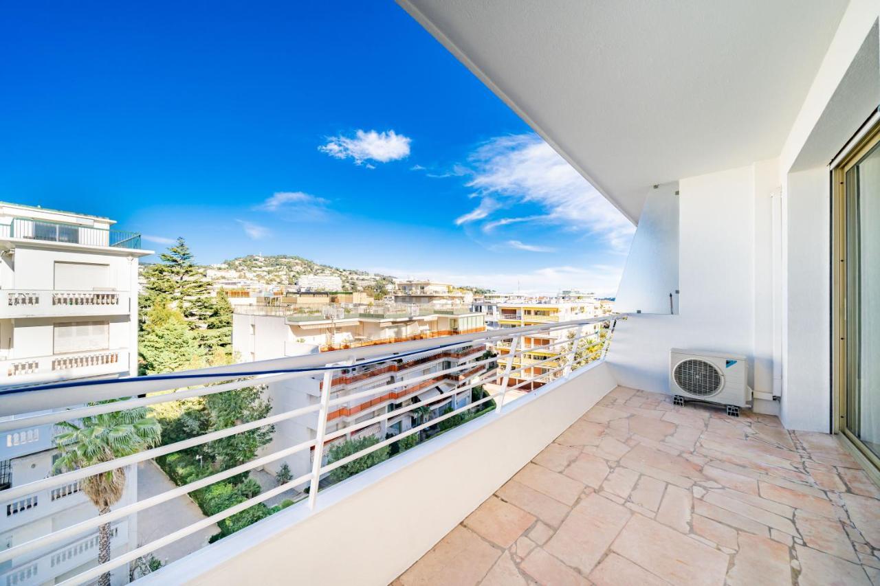 Palm Beach- Free Wifi- Parking- Sea View Apartamento Cannes Exterior foto